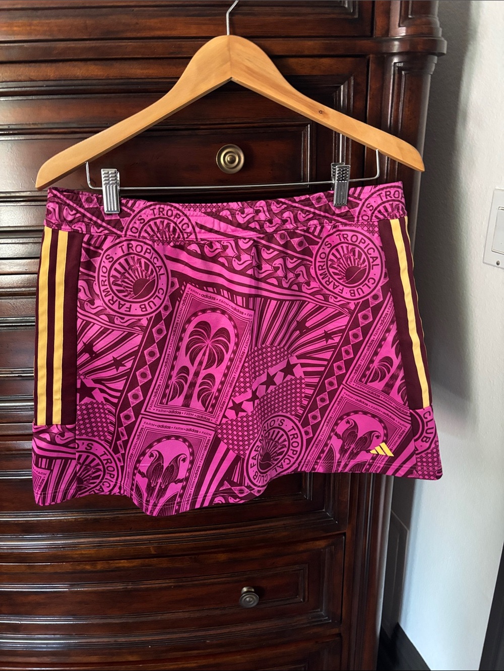 Farm Rio x Adidas Active Wear Skirt